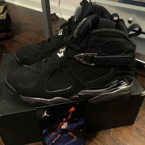 Jordan 8 retro chrome shoes